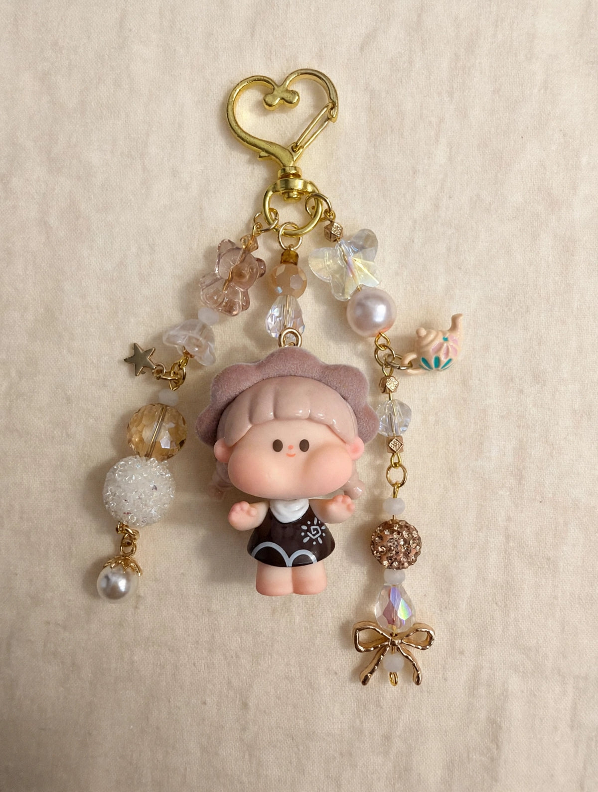 Bonnet Baby Bag Charm