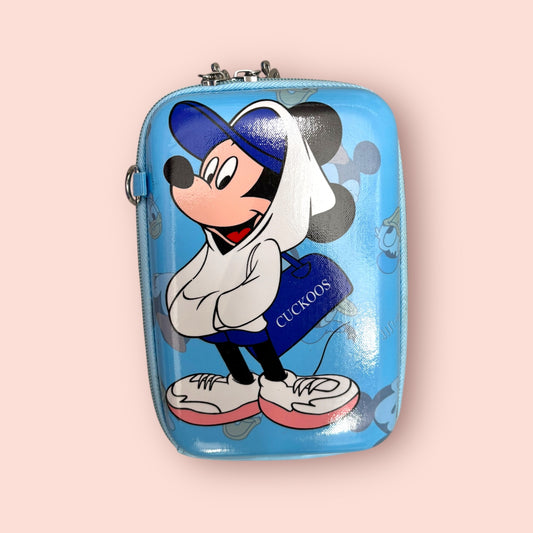 Blue Mouse Crossbody Bag