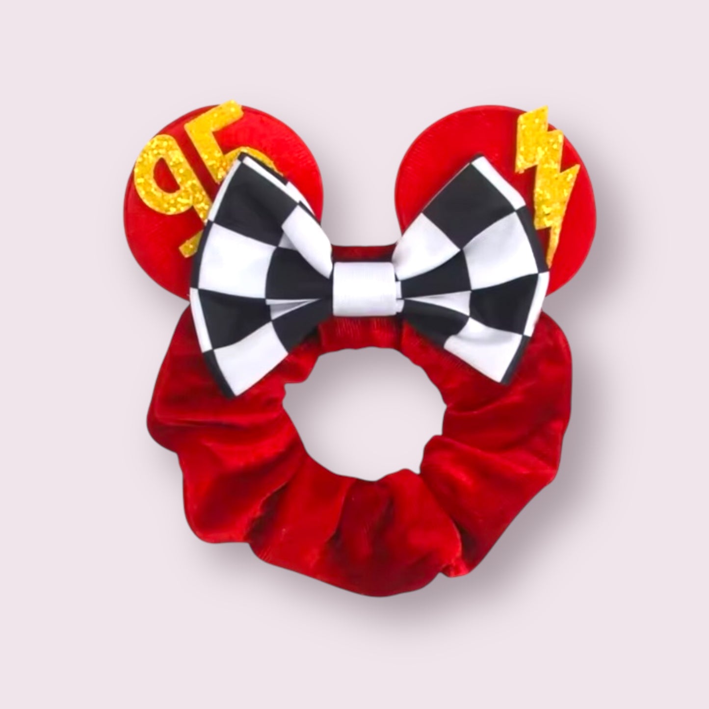 Race Car Scrunchie