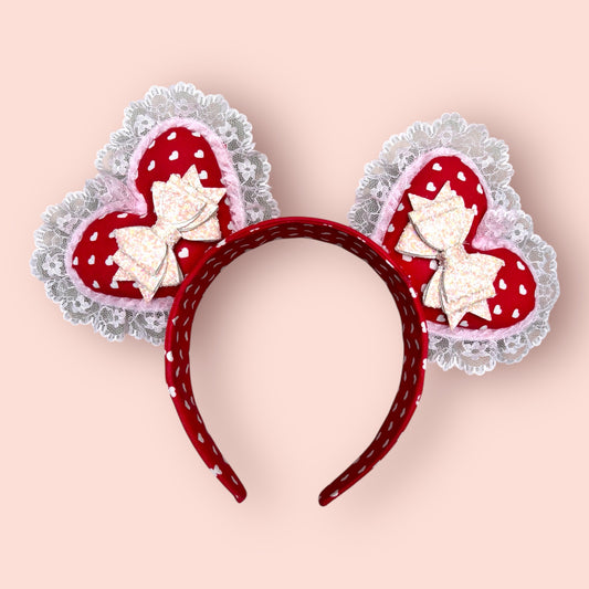 Red Heart Love Ears