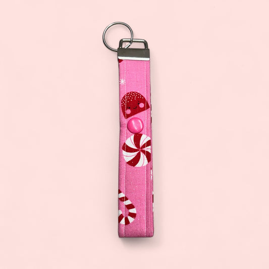 Pink Candy Keychain