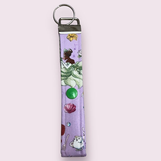 Purple Princess Keychain/ Ear holder