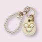 White Mouse Keychain