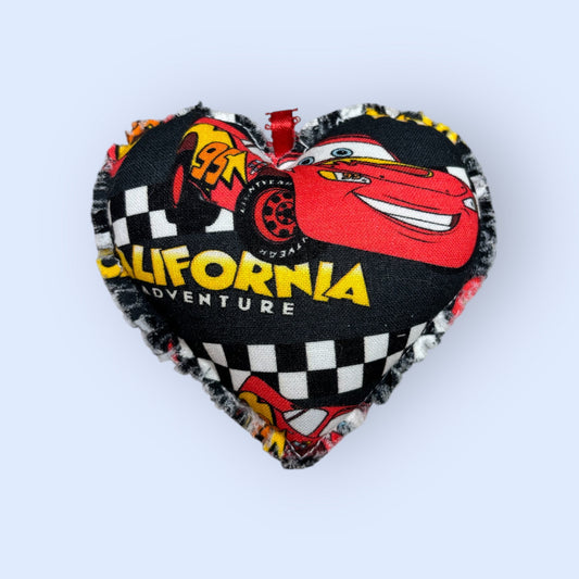 Cars Heart Keychain