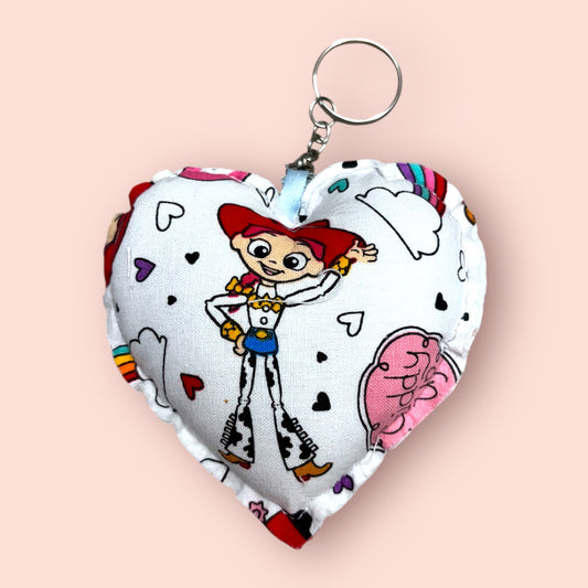 Jesse Heart Keychain