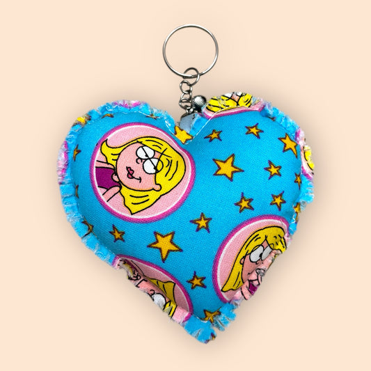 Lizzie Heart Keychain