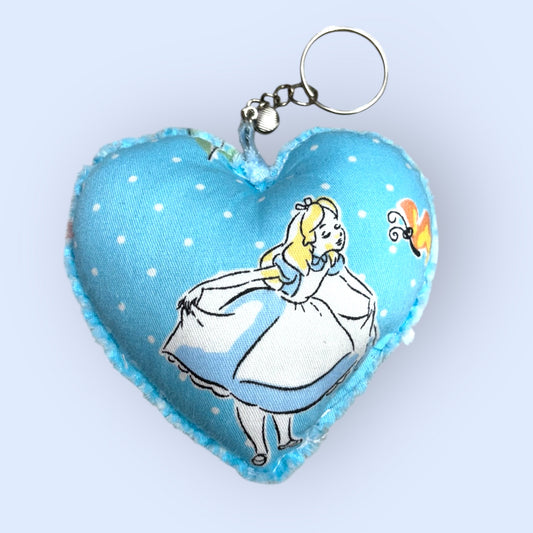 Alice Heart Keychain