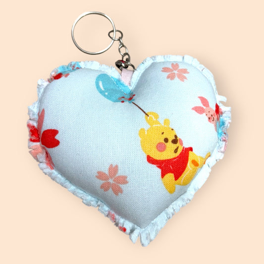 Pooh Heart Keychain