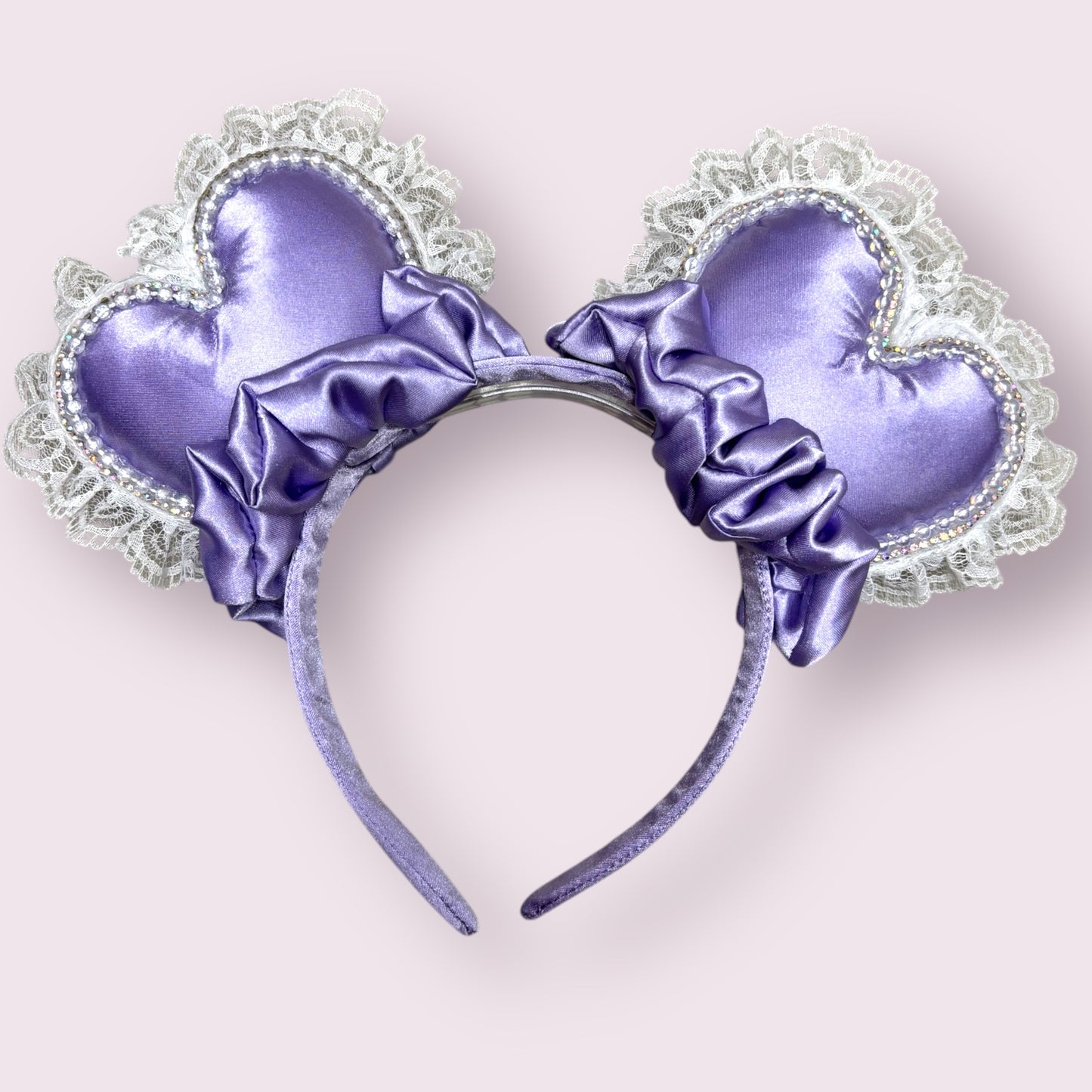 Light Purple Heart Ears