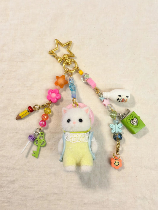 Backpack Cat Bag Charm