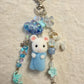 Blue Towel Mouse Bag Charm