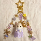 Crown Bunny Bag Charm