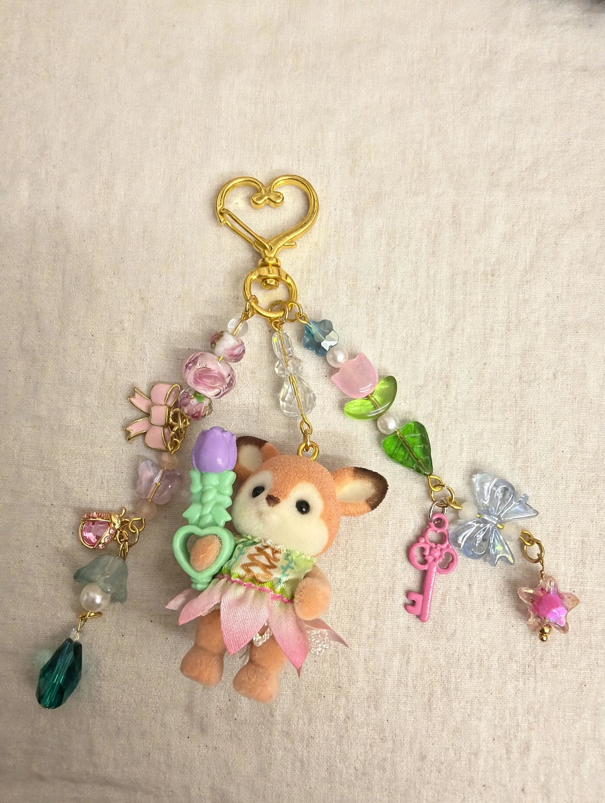 Fairy Deer Bag Charm