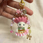 Flower Hat Mouse Bag Charm