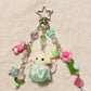 Mint Dress Bunny Bag Charm