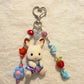 Plaid Bunny Bag Charm