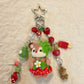 Strawberry Deer Bag Charm