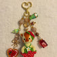 Strawberry Giraffe Bag Charm