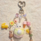 Yellow Dress Cat Bag Charm