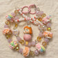 Peach Balloon Phone Charm