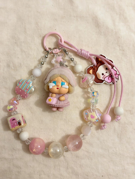 Pink Purse Phone Charm