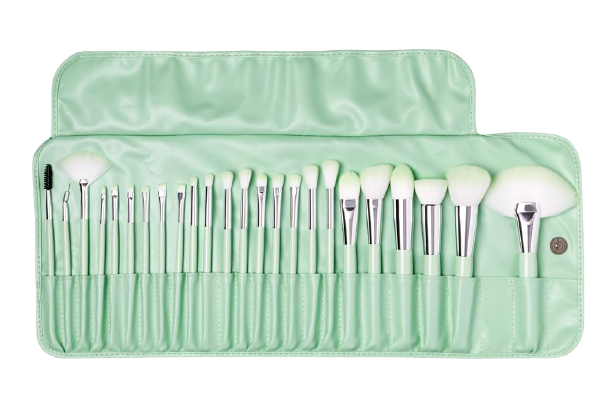 LIME PARTY 24PC BRUSH SET