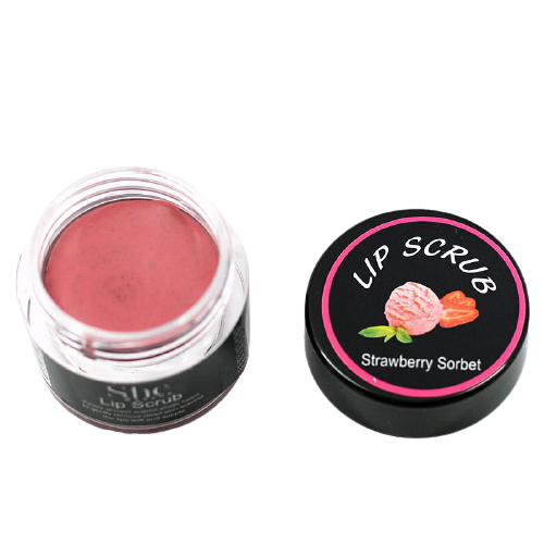 Makeup Lip Scrub Strawberry Sorbet