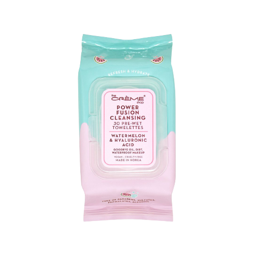 Power Fusion Cleansing Pre-Wet Towelettes - Watermelon & Hyaluronic Acid