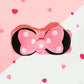 The Crème Shop | Disney: 3D Teddy Headyband™ in "Polka Pink"