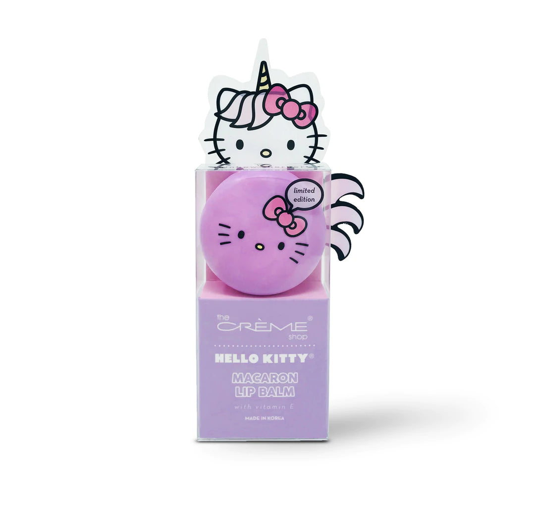 Hello Kitty Unicorn Macaron Lip Balm - Rainbow Sherbet