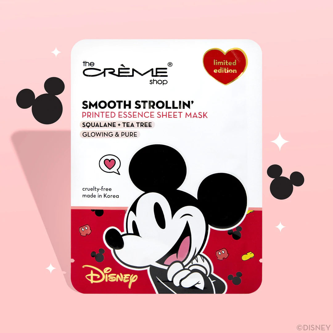 The Crème Shop | Disney: Mickey’s Smooth Strollin’ Printed Essence Sheet Mask